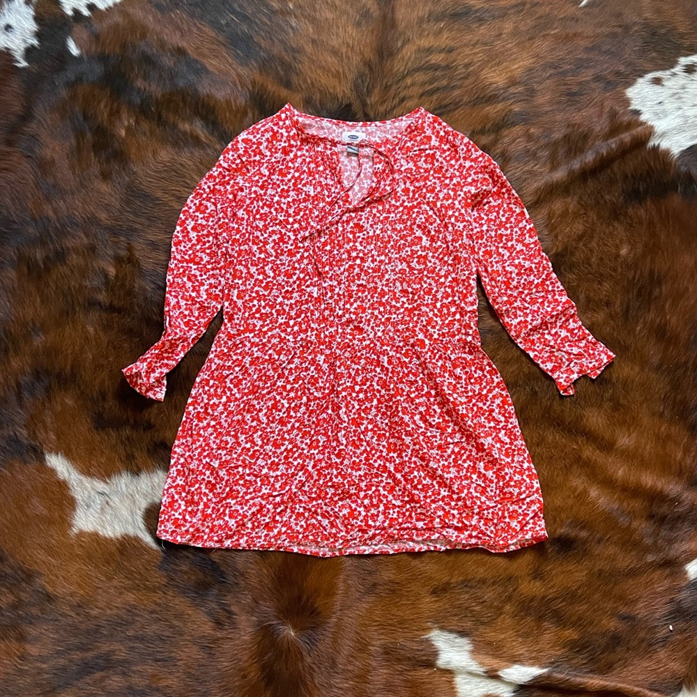 Old Navy Tunic with Orange Blossoms